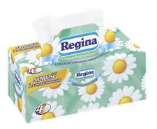 Салфетки REGINA ромашка, 120шт 4 слоя