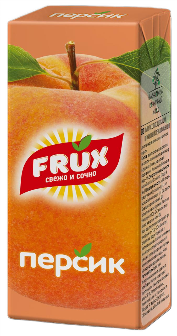 Напиток сокосодержащий Frux персиковый, 200мл