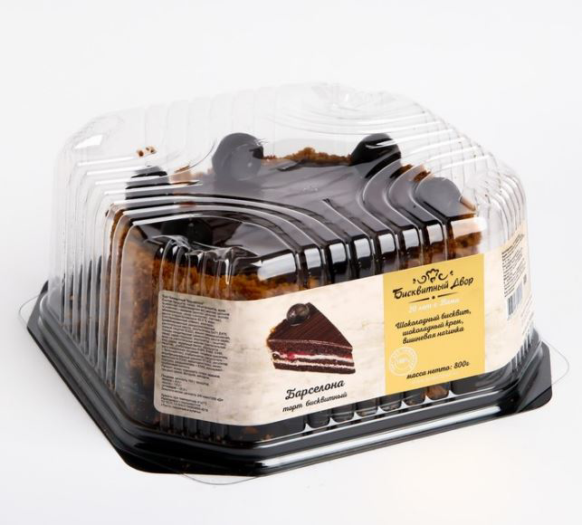 Торт Бисквитный двор Барселона, 800г
