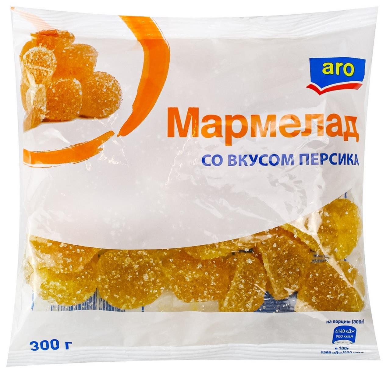 Мармелад ARO Персик, 300 г