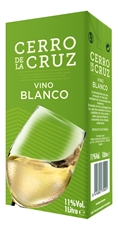 Вино Cerro De La Cruz белое сухое, 1л