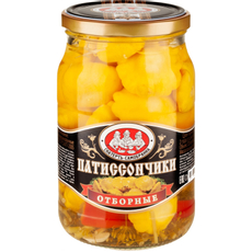 Патиссоны маринованные Скатерть-Самобранка Отборные, 720мл