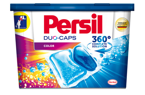 Порошок стиральный PERSIL Duo Caps Color 360 в капсулах, 21 шт.