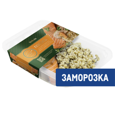 Лосось Shifudo булгур, грибы и соус из лесных грибов замороженный, 250г