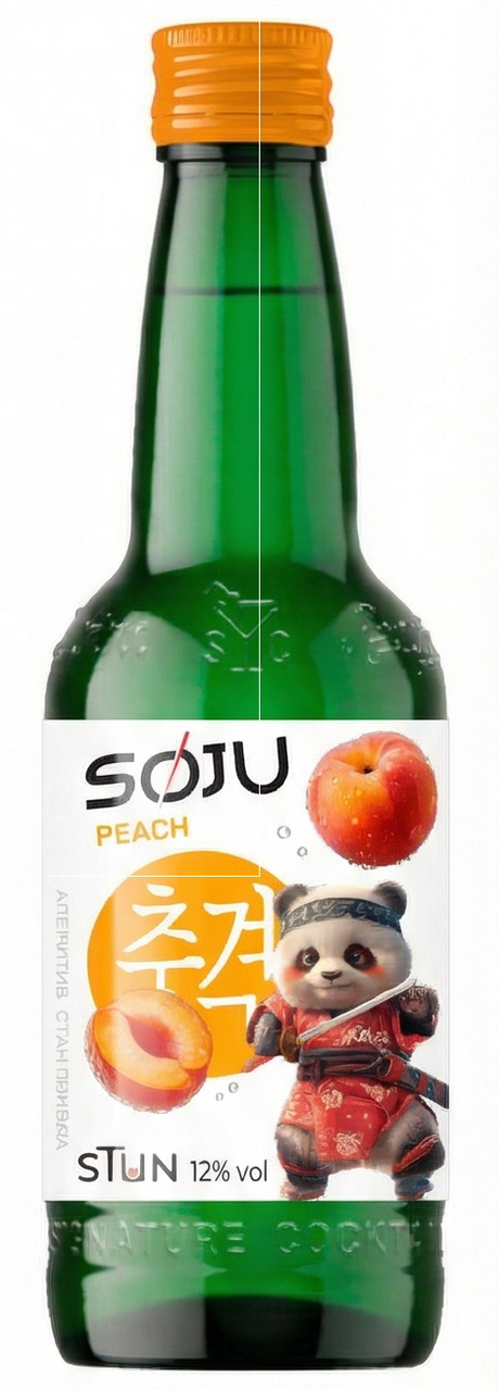 Аперитив Stun Soju персик, 0.3л