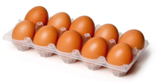 Яйцо куриное Бархатовская столовое С0, 10шт