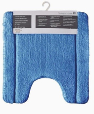 Tarrington House Коврик для ванной Dolce U-Shape синий, 50 х 48см