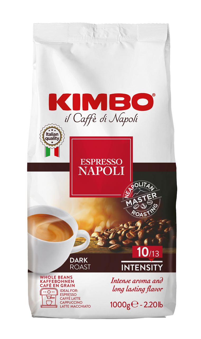 Кофе Kimbo Espresso в зернах, 1кг купить с доставкой на дом, цены в  интернет-магазине