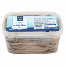 METRO Chef Сельдь в масле, 3.4 кг