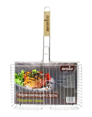 Решетка-гриль Termico для курицы стальная, 38 х 26 х 5см