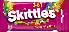 Конфеты Skittles 2в1 жевательные, 38г
