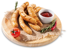 Колбаски куриные Новосибирская птицефабрика Франкфуртские охлажденные, 480г