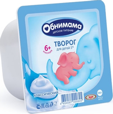 Творог детский ЗМК Классический 5% с 6 месяцев, 100г