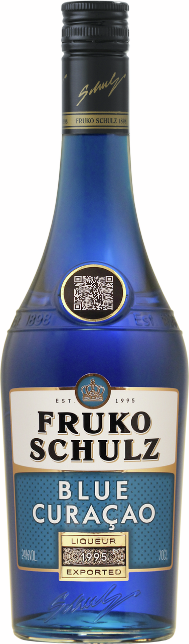 Изображение товара Ликер Fruko Schulz Блю Кюрасао, 0.7л