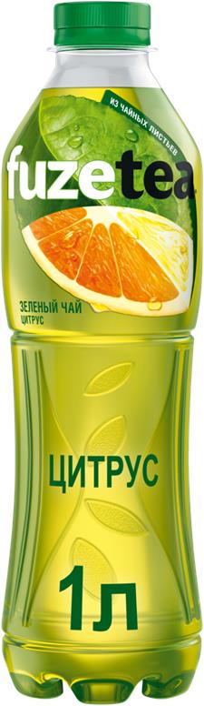 Чай FUSE TEA зеленый цитрус 1л