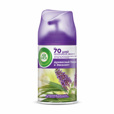 Освежитель воздуха аэрозольный AirWick Freshmatic Pure Древесный Пачули и Эвкалипт сменный баллон, 250мл