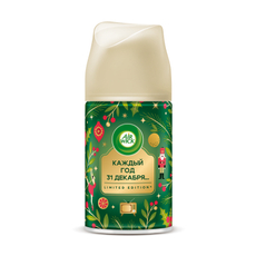 Освежитель воздуха аэрозольный AirWick Freshmatic Pure Сочный апельсин и грейпфрут сменный баллон, 250мл