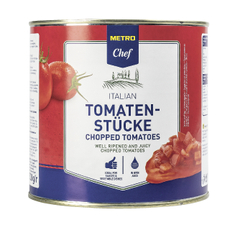 METRO Chef Томаты резаные в томатном соке, 2.55кг