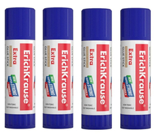 Клей-карандаши Erich Krause 21г, 4шт