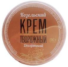 Крем творожный Козельский МЗ десертный 15%, 150г