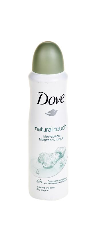 Антиперспирант-спрей Дав Natural Touch Минералы Мертвого моря, 150мл ...