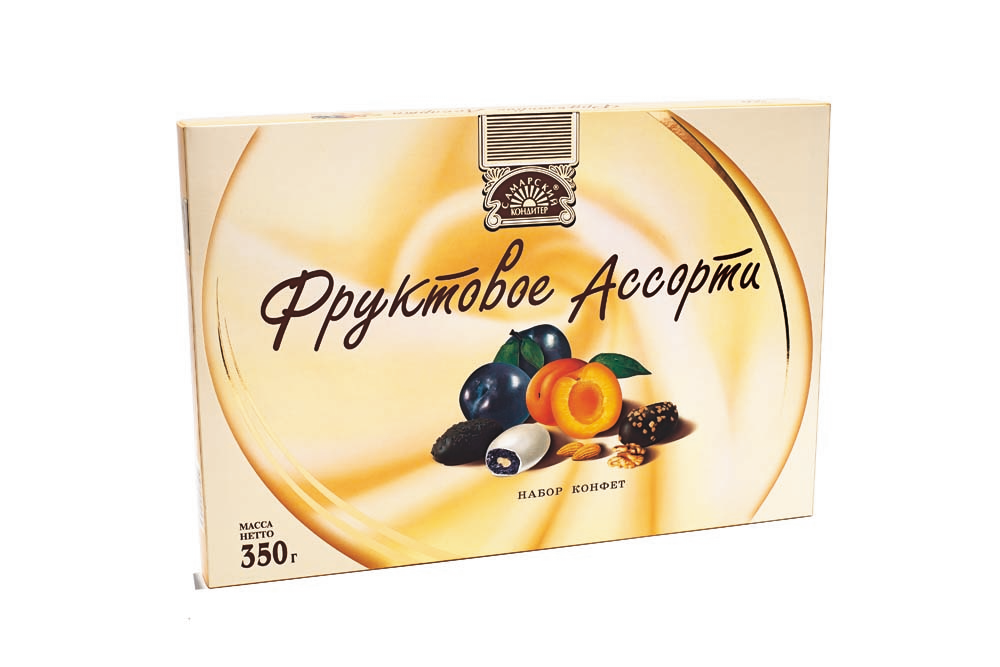 Конфеты шоколадные Самарский кондитер фруктовое ассорти, 350г купить с ...