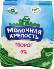 Творог Молочная крепость 5%, 400г