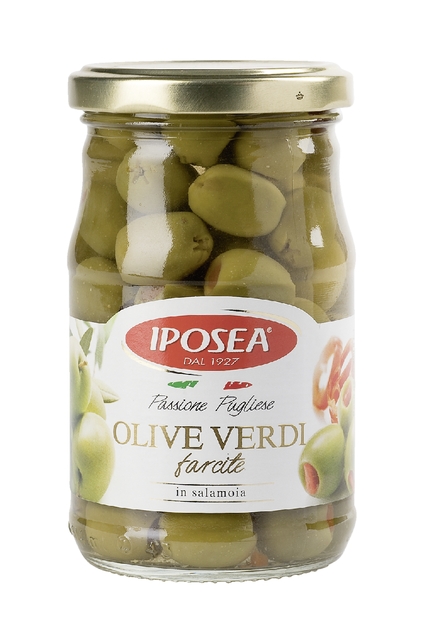 Оливки IPOSEA с перцем, 290 г купить с доставкой на дом, цены в ...