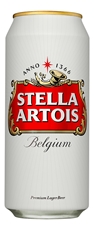 Пиво Stella Artois светлое, 0.45л