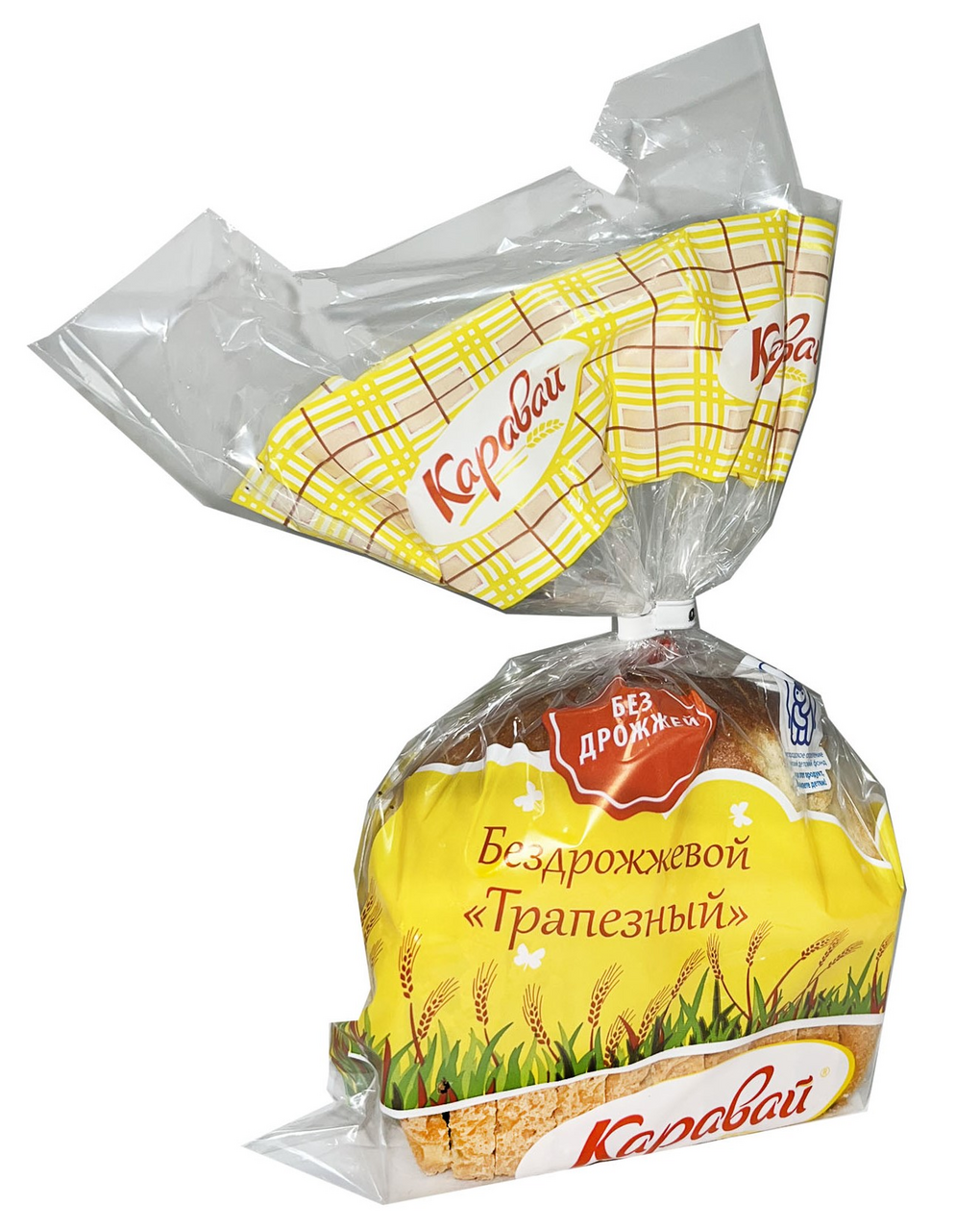 Хлеб Каравай Трапезный бездрожжевой, 300г купить с доставкой на дом ...
