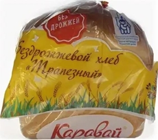 Хлеб Каравай Трапезный бездрожжевой, 300г