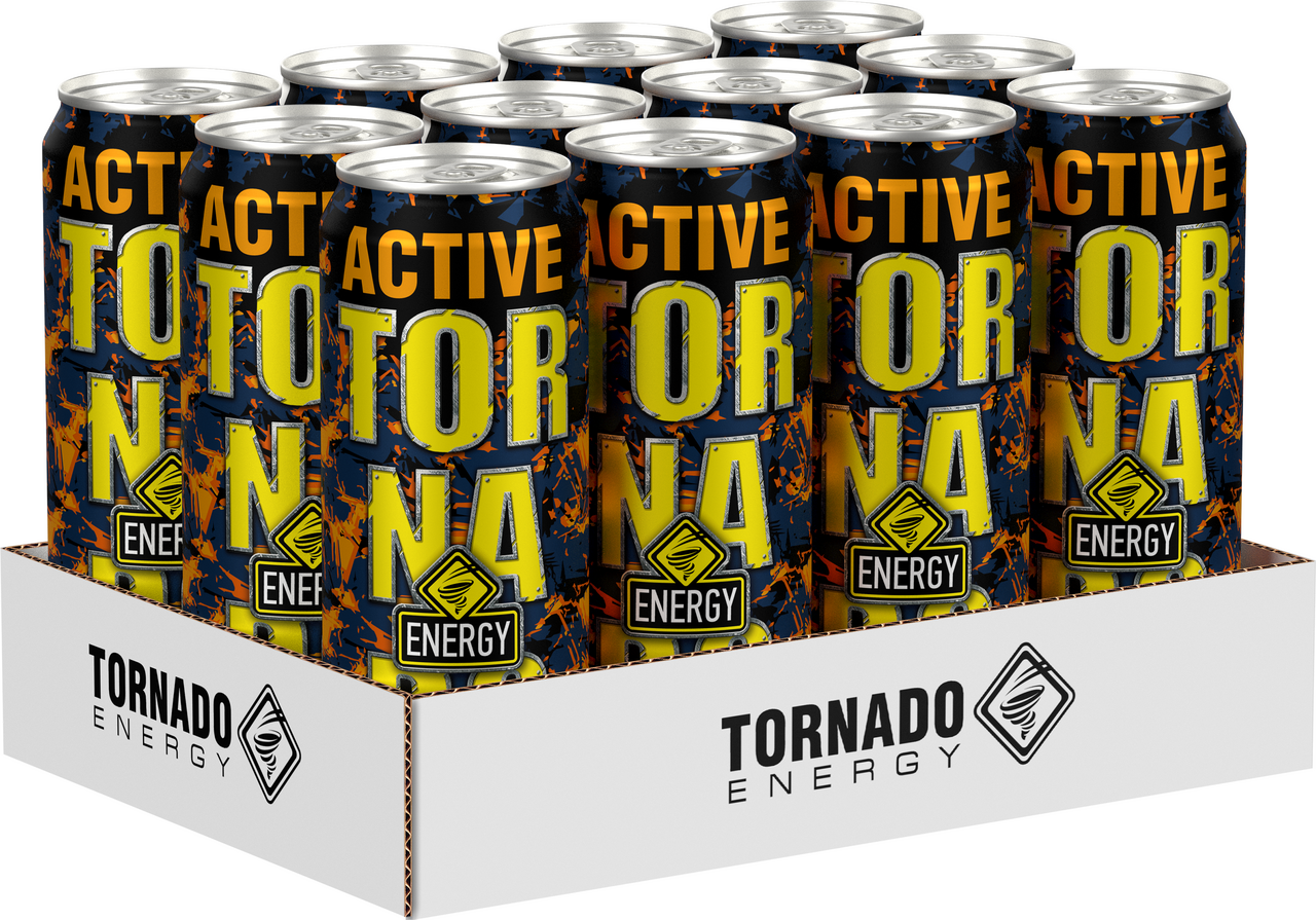 Энергетический напиток Tornado Energy Active, 450мл x 12 шт