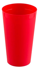 Стакан для сока Полимербыт пластиковый, 400мл