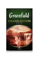 Чай Greenfield English Edition листовой черный, 200г