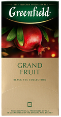Чай Greenfield Grand Fruit черный (1.5г x 25шт), 38г