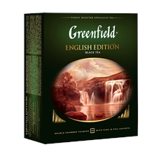 Чай Greenfield English Edition цейлонский черный (2г x 100шт), 200г