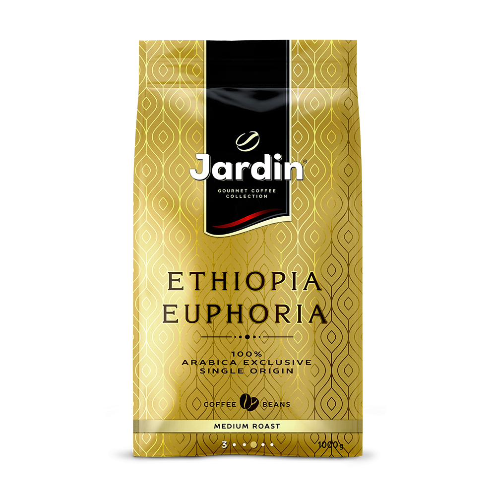 Кофе JARDIN Ethiopia Euphoria зерновой, 1000 г