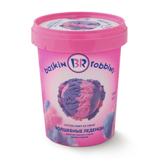 Мороженое сливочное Baskin Robbins Волшебные леденцы, 600г