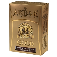 Чай Akbar Золотой крупно-листовой, 250г