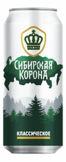 Пиво Сибирская Корона Классическое, 0.45л