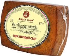 Сыр Азбука сыра Пикантный 45%, ~1кг