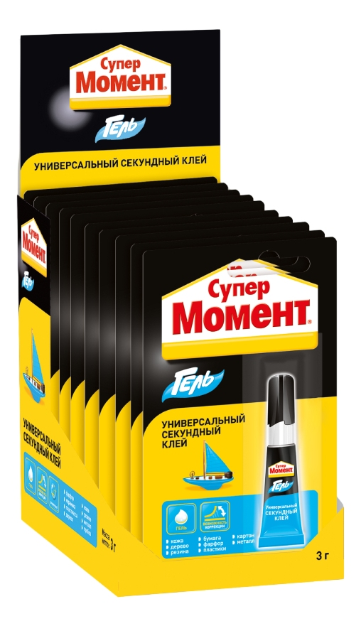 Секундный Клей Супер Момент 3г Купить