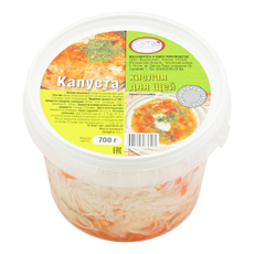 Капуста квашеная ФЭГ кислая для щей, 700г