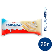 Пирожное Kinder Paradiso бисквитное 23%, 29г