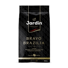 Кофе Jardin Bravo Бразилия в зернах, 1кг