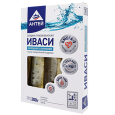 Сардина Русская рыбная фактория иваси тушка холодного копчения, 200г