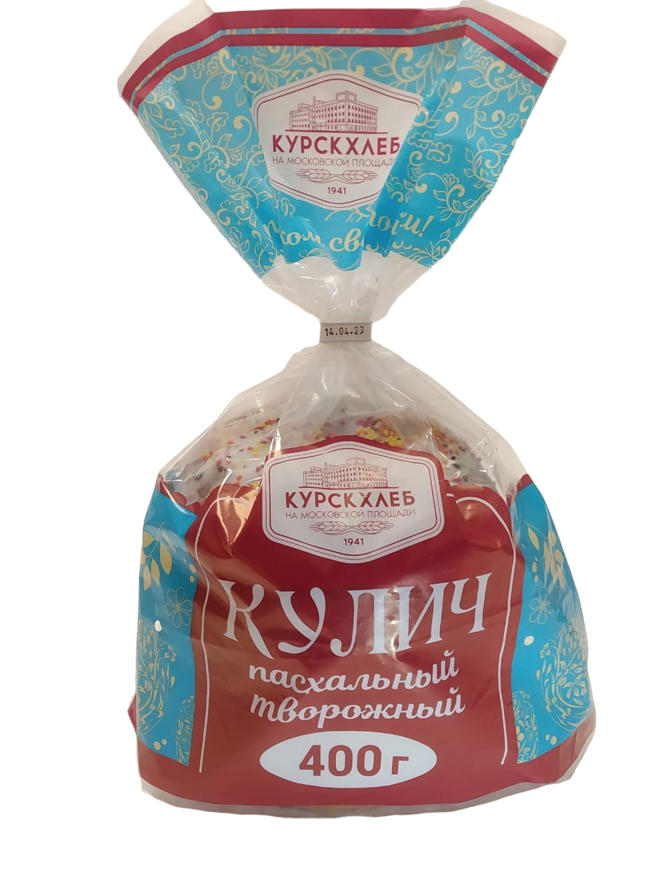 Кулич Пасхальный Курскхлеб 400г купить с доставкой на дом, цены в ...