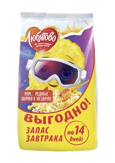 Медовые шарики и звездочки, 420 г