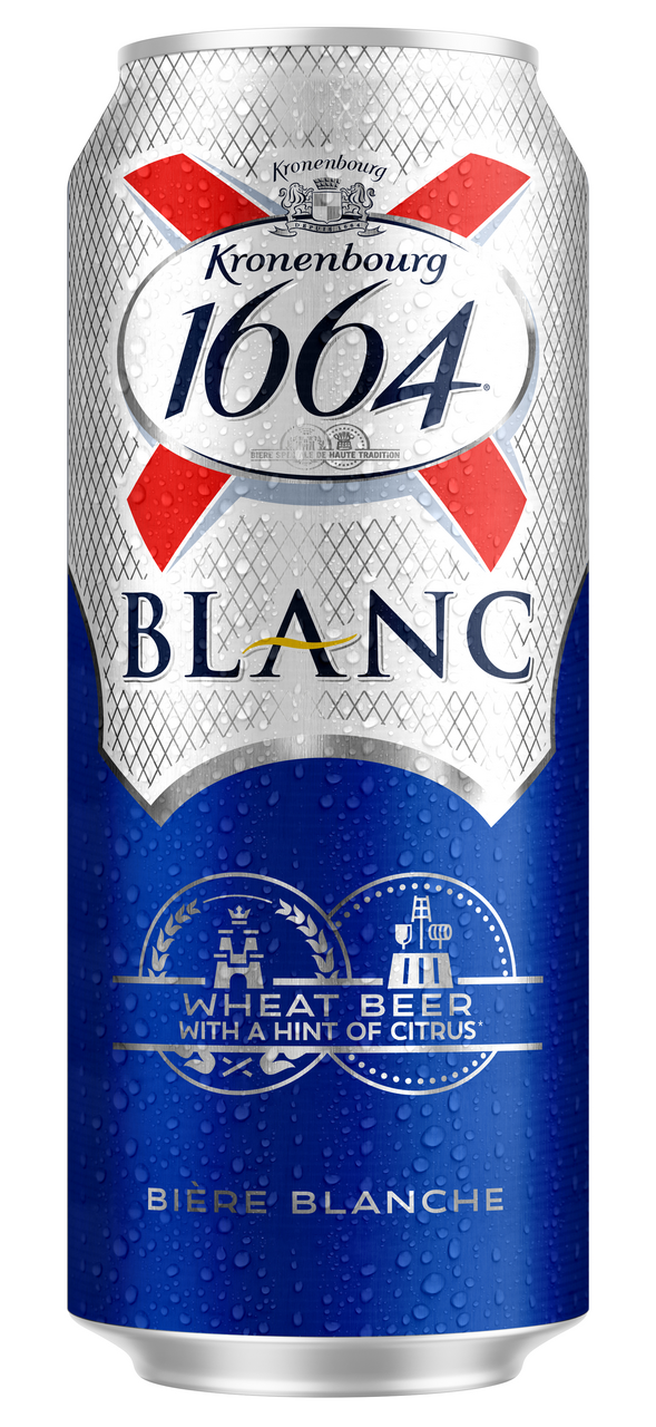 Пивной напиток blanc. Пиво Кроненбург 1664 ж/б. Kronenbourg 1664 жб. Пиво Кроненберг 1664 бланк. Пивной напиток Кроненбург 1664 бланк 4,5% 0,45л ж/б.