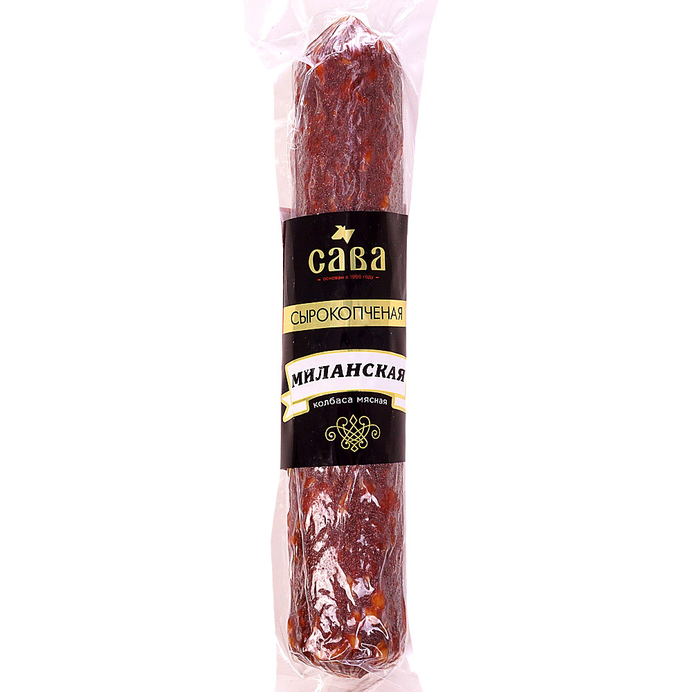Колбаса Сава Миланская сырокопченая, 210г